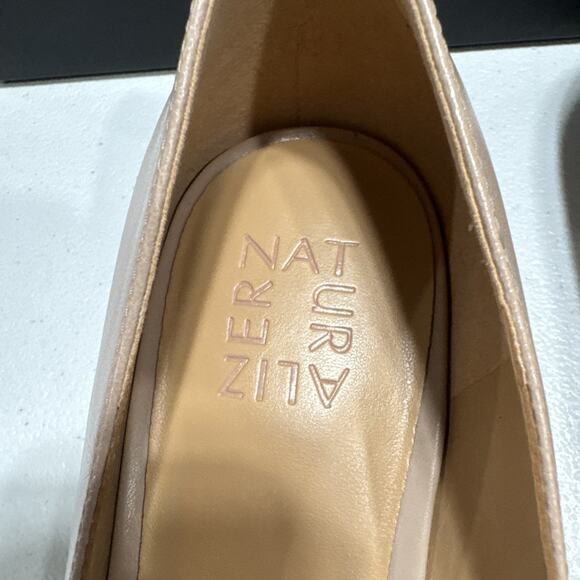 Naturalizer Becca Flat Warm Fawn Tan Leather Shoes Sz 9.5W Slip On H7019L6251 - Picture 7 of 12